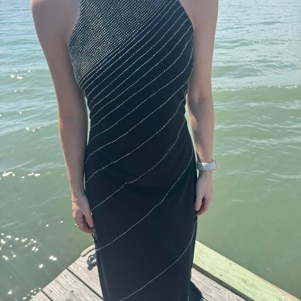 Vintage de laru black maxi